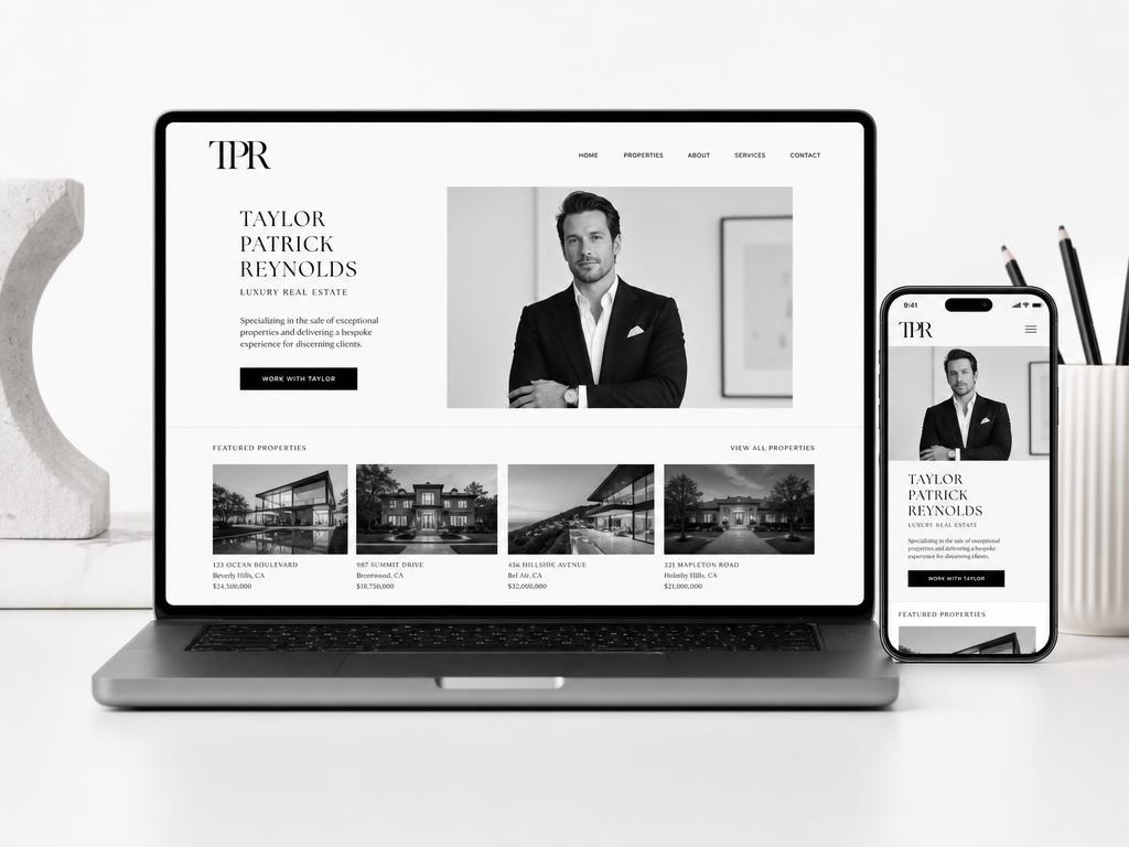 TPR branded agent landing page